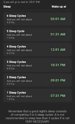 Sleepy - Sleep Cycles 4