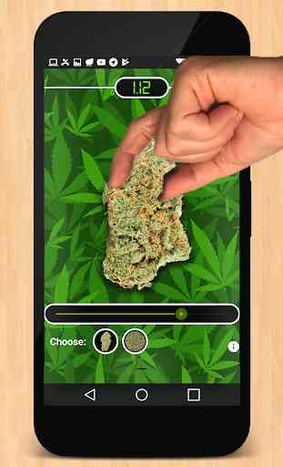 Smart Weed Flower Weight Scale Simulator 1