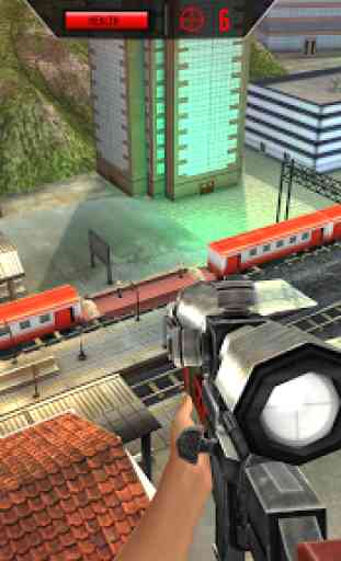 Sniper 3D : Train Shooting Game 4