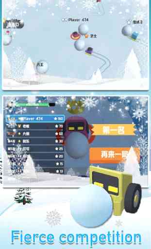 Snowmobile Battle-fun snowball collision .IO Games 2