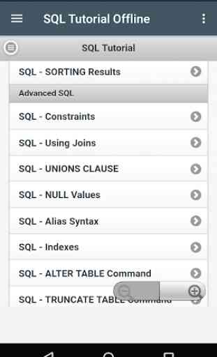 SQL Tutorial Offline 3
