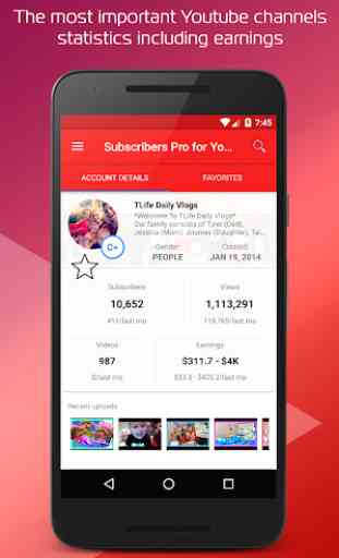 Subscribers Pro - for Youtube 1