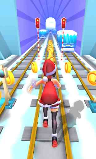 Subway Santa Princess Runner 1