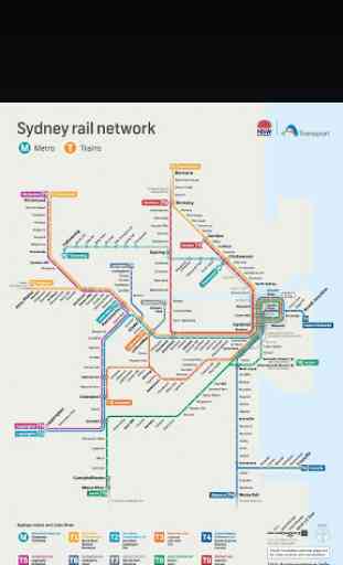Sydney Metro Map 1