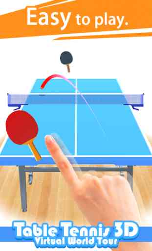 Table Tennis 3D Virtual World Tour Ping Pong Pro 1