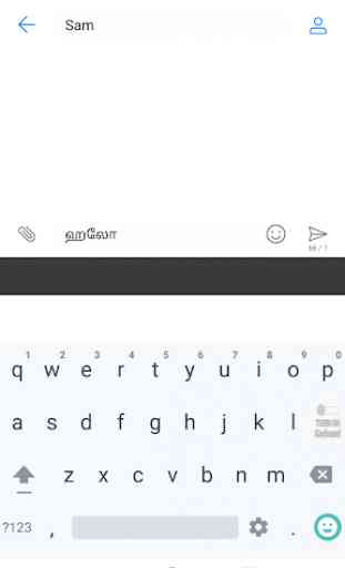 Tamil Typing Keyboard with English to Tamil 3