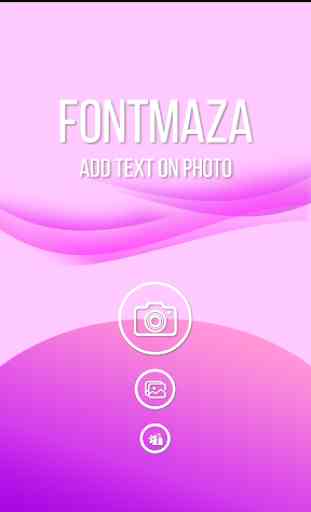 Text on Photo - FontMaza 1