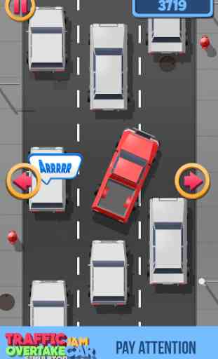 Traffic Jam Overtake Car Simulator 3