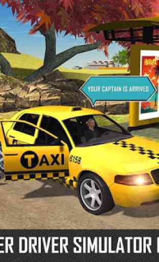 Uphill Crazy Taxi Conduite: USA City Cab Sim 2018 2