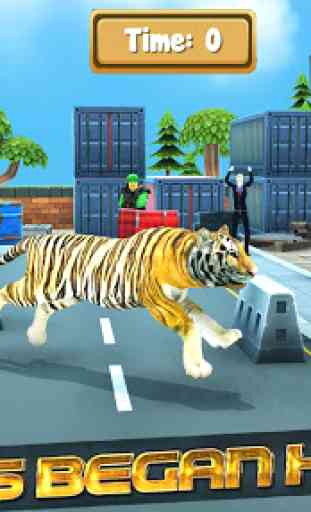 Wild Tiger Simulator: 3D Jurasic Park Adventure 1