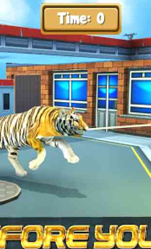 Wild Tiger Simulator: 3D Jurasic Park Adventure 4