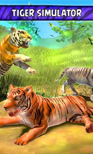 Wild Tiger Survival - Animal Simulator 1
