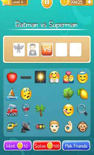 Words to Emojis – Best Emoji Guessing Quiz Game 3
