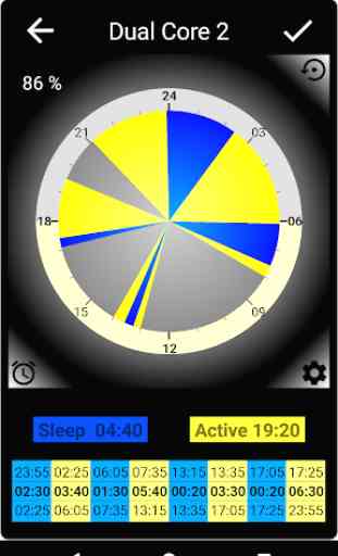 Zibiphasic : Polyphasic Sleep Cycle,  Alarm Clock 4