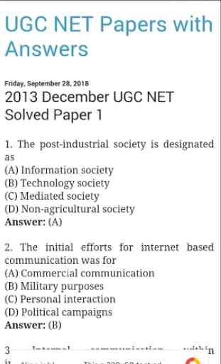 UGC NET - NTA Net Solved Paper-1 (2006-2018) 13 Yr 4