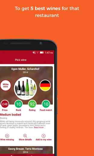Wine Picker App the easy way to pick the best wine 3