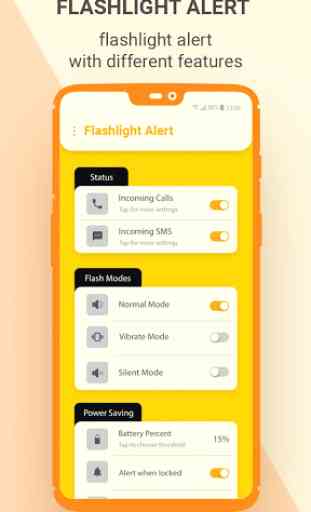 Alerte Flash: Appels et SMS, Appel Flash et SMS 1