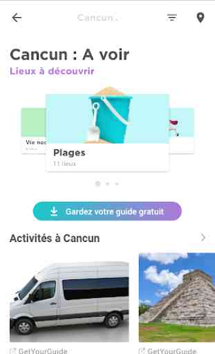 Cancun Guide de voyage avec cartes 2