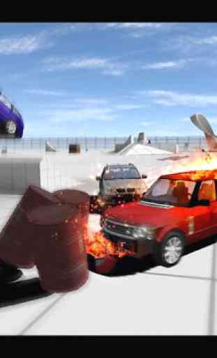 Car Crash Luxury SUV Demolition Simulator 2018 1
