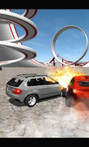 Car Crash Luxury SUV Demolition Simulator 2018 3