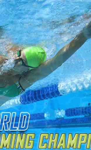 champion de la piscine: nageur le plus rapide 1