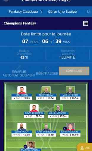 Champions Fantasy Rugby 2