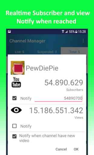 Channel Manager For Youtube 1