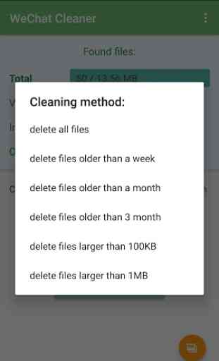 Cleaner for WeChat 3