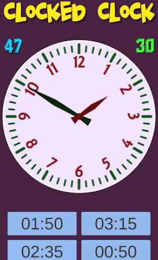 Clocked Clock - Kids learn clock 2