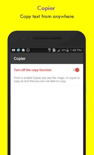 Copier -  univaersally copy app 1