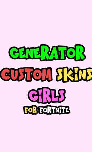 Create your Skin Girl Free Battle Royale 1