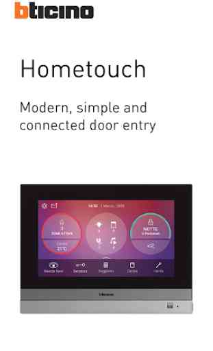 Door Entry for HOMETOUCH 1
