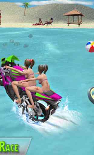 eau surfeur courses en Moto 2