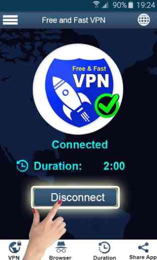 Fast VPN - Free Ultra Fast Secure Un VPN illimité 2
