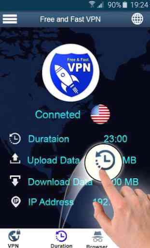 Fast VPN - Free Ultra Fast Secure Un VPN illimité 3