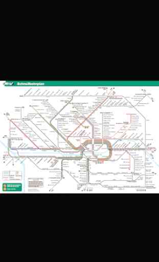 Frankfurt Metro Map 1