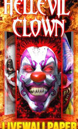 Hell Evil Clown Live Wallpapers 1