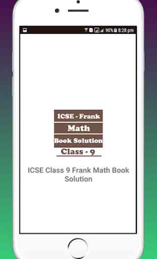 ICSE Frank Class 9 Math Solution OFFLINE 1