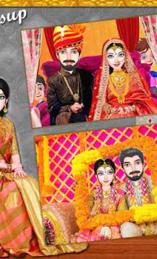 Indian Wedding Makeup And Dressup 1