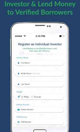 Investor's App - Peer to Peer Lending - i2iFunding 3