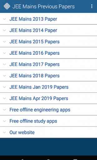 JEE Mains Previous Papers Free 1
