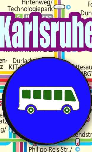 Karlsruhe Bus Map Offline 1
