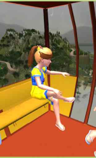 kids uphill chairlift adventure driving simulator 2