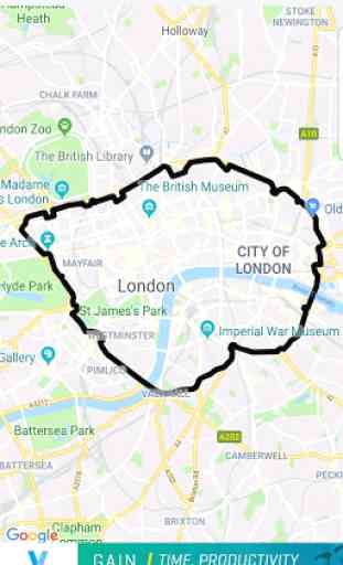 London Ultra Low Emission Zone Map 1