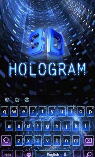 Machine à écrire 3D Hologram 4
