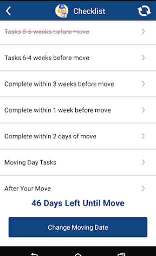 Moving App - Moving Checklist 3