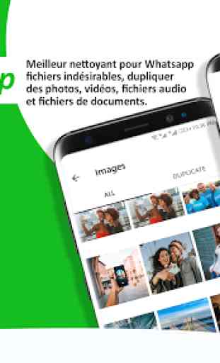 Nettoyant pour WhatsApp: Smart Data Manager 1