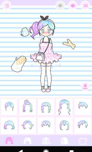 Pastel Avatar Dress Up: Make Your Own Pastel Doll 2