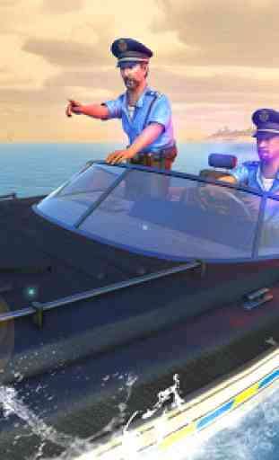 Police Speed Boat Gangster Chase 1