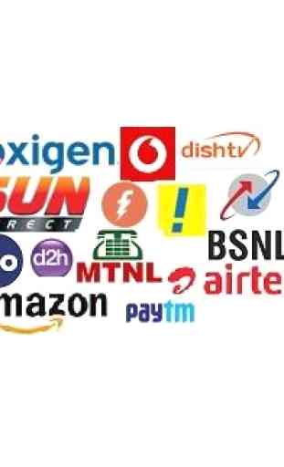 Recharge Mobile, DTH and Broadband in one App 1